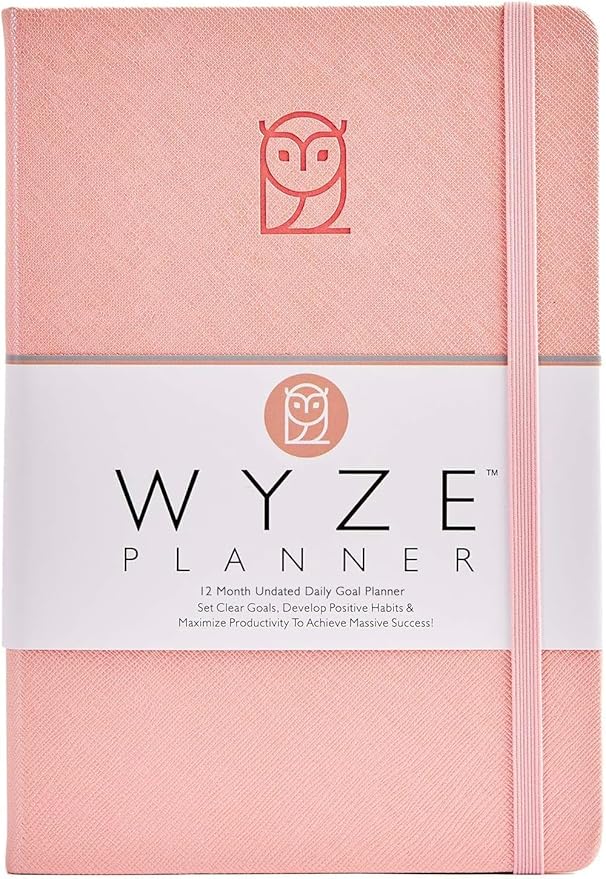 Wyze Planner Undated Daily Planner – 1-Year B5 Productivity Organizer - Image 6