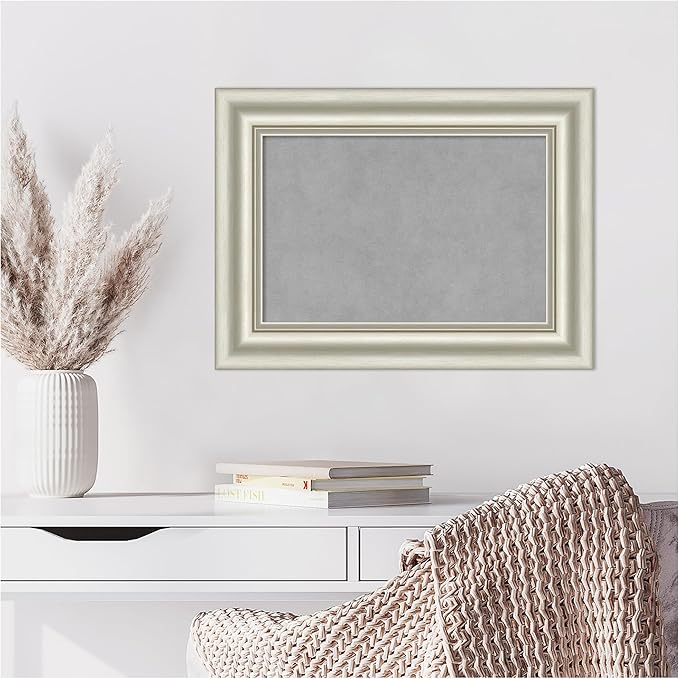 Amanti Art Silver Framed Magnetic Board 18x24 Small Vision Board - Image 7