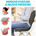 FORTEM Seat Cushion, Office Chair Cushion, Lumbar Support Pillow - Image 5