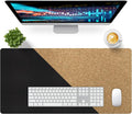 Bloss Black Desk Mat, Leather Desk Pad, Desk Matt by Bloss