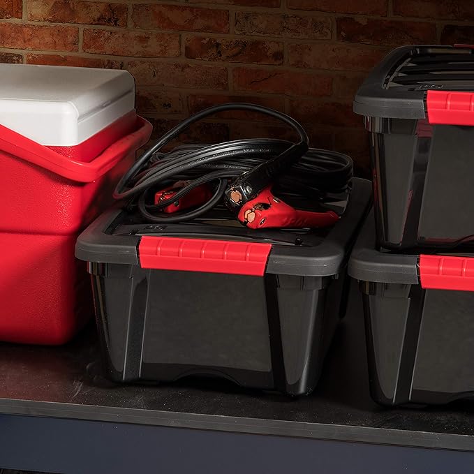 IRIS USA 13 QT Plastic Storage Box - Image 4