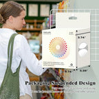 3 Inch Round Colored Dot Stickers, 4 Rolls in Dispenser Box - Image 4