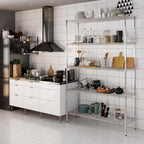 Regal Altair 18" Deep x 54" Wide x 86" Height Wire Shelving Kit | 5-Tier | NSF - Image 8