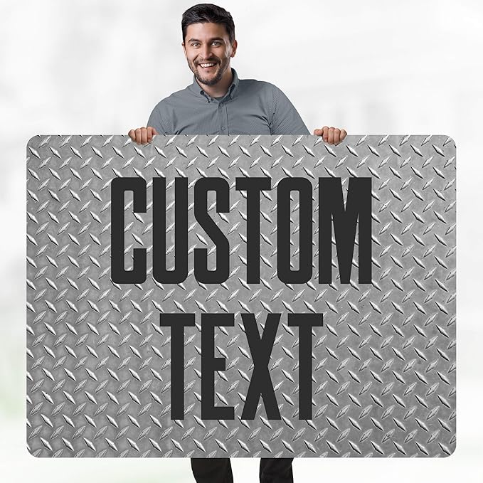 Custom Sign, Custom Street Sign, 11 Font Colors, 13 Font Styles, 4 Hole Options - Image 2