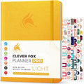 Clever Fox Planner PRO Light – Weekly & Monthly Life Planner to Increase