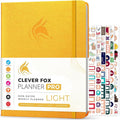 Clever Fox Planner PRO Light – Weekly & Monthly Life Planner to Increase by CleverFox