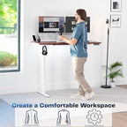VIVO Electric 60 x 24 in Standing Desk, Memory Height Adjustment, 1B Series - Image 4