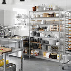 Regal Altair 14" Deep x 60" Wide x 86" Height Wire Shelving Kit | 8-Tier | NSF - Image 4