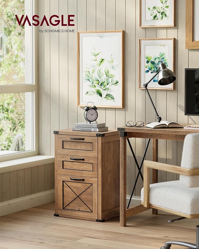 VASAGLE File Cabinet, Filing Cabinet - Image 2