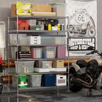 Regal Altair 24" Deep x 54" Wide x 74" Height Wire Shelving Kit | 6-Tier | NSF - Image 6