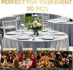 20 Pack Reserved Table Signs White Reserved Table Tent Card - Image 6