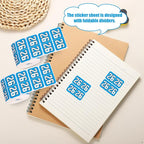 1000pcs 2026 Year Stickers, 3/4x1-1/2 Inch 26 Year Colored Self-Adhesive - Image 4
