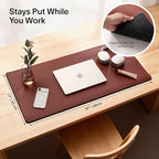 Nordik Felt and Leather Desk Mat - Image 5
