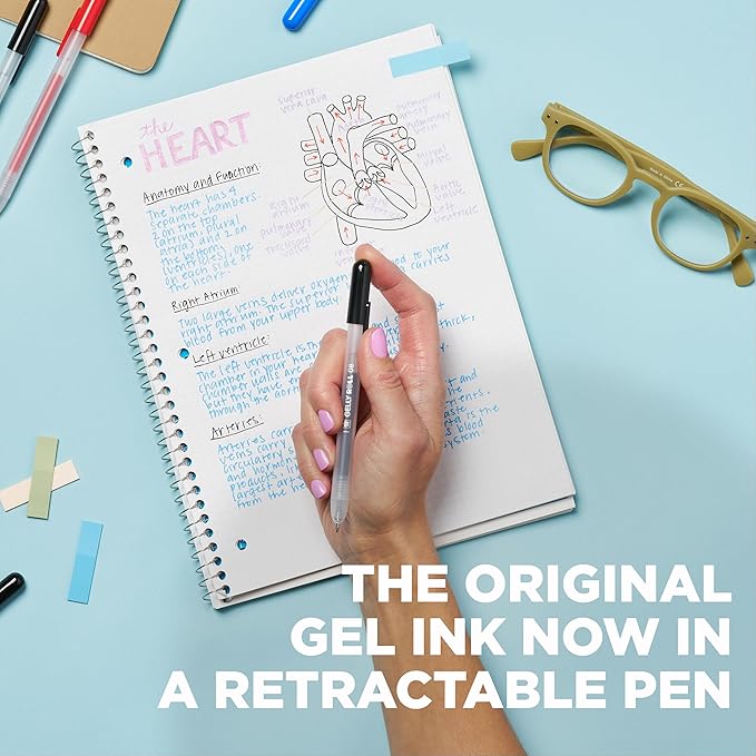 SAKURA Gelly Roll Retractable Gel Pens Colored - Image 3