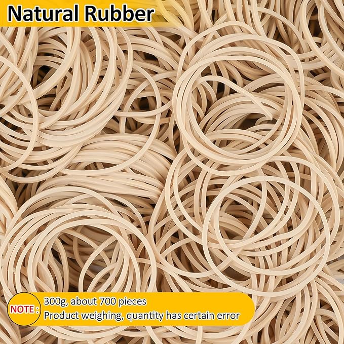 MOWPOG 700 Pcs Rubber Bands, Size #16 Reusable Elastic Rubber Band - Image 6