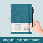 OnMove Notebooks Journal for Women Men 12 Pack Bulk Leather Hardcover - Image 2