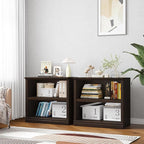 Bevfint Bookcase, Open Storage Book Cases/Shelves, Floor Standing Indoor - Image 4