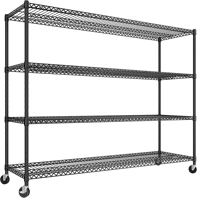 REIBII 60''W Storage Shelves 2399LBS Wire Shelving by REIBII