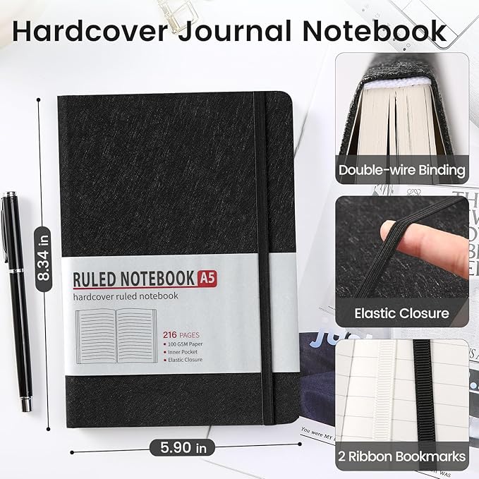 TSFPapier Lined Journal Notebook - Image 2