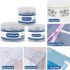 1800 Paper Clips Assorted Sizes Large, Medium and Small, Durable and Rustproof - Image 6