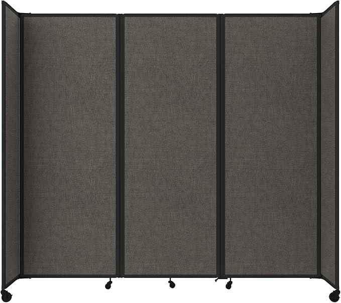 Versare Room Divider 360 Portable Wall Partition | Folding Panels | Large by VERSARE