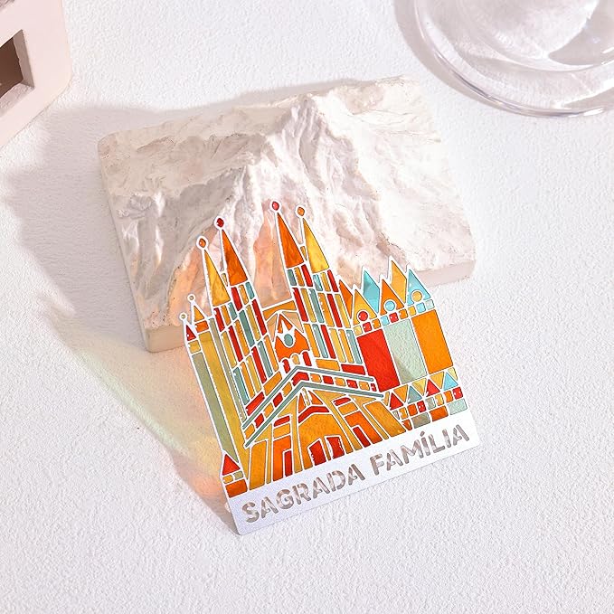 Metal Bookmarks with Transparent Design - Image 8