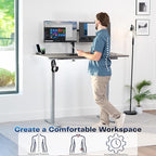 VIVO Electric 60 x 30 in Standing Desk, Memory Height Adjustment, 1B Series - Image 4