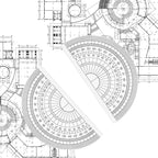 100 Pcs 4 Inch Clear Plastic Protractor Bulk Math Protractors Set 180 Degrees - Image 5