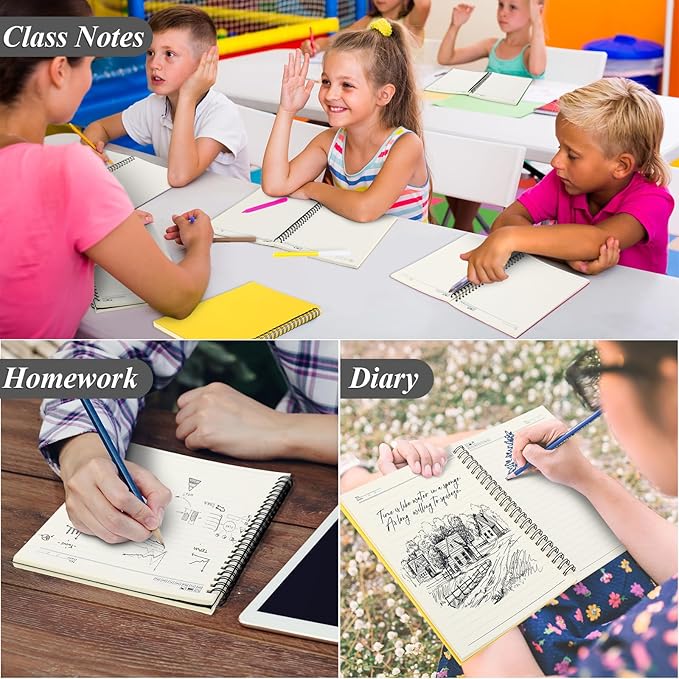 Leelosp 12 Pack Small Spiral Notebook A5 Lined College Ruled Spiral Journal - Image 7