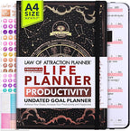 Life Planner - Undated Weekly & Monthly Planner, 12-Month Journey to Increase by FreedomMastery