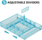 Marbrasse Expandable Desk Drawer Organizer, Mesh Drawer Organizer Tray - Image 3