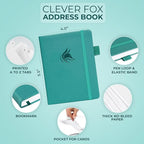 Clever Fox Address Book with alphabetic tabs - Image 2