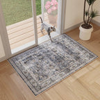 Rugcomf 2x3 Rug Washable Boho Rug Soft Small Area Rug Non-Slip Non-Shedding - Image 5