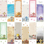 Eaasty 12 Pcs Seasonal Holiday Magnetic Notepads by Eaasty