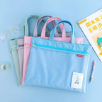 Pendancy Mesh Zipper Pouch 11x13.7 in, A4 Size Foldable Document Storage - Image 7