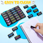 Dunzoom 100 Pcs Inspirational Pencil Erasers Bulk - Image 5