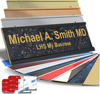 Personalized Name Plate with Choice of Mounting by LHS+My+Business