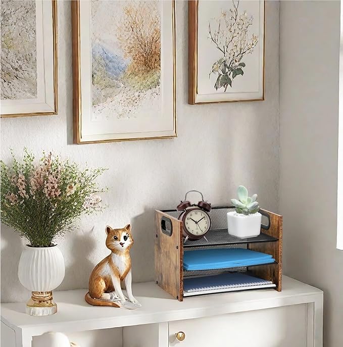Wood Desk Organizer - Image 3