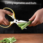 Kitchen Scissors All purpose, Have duty Stainless Steel Cooking Shears - Image 5