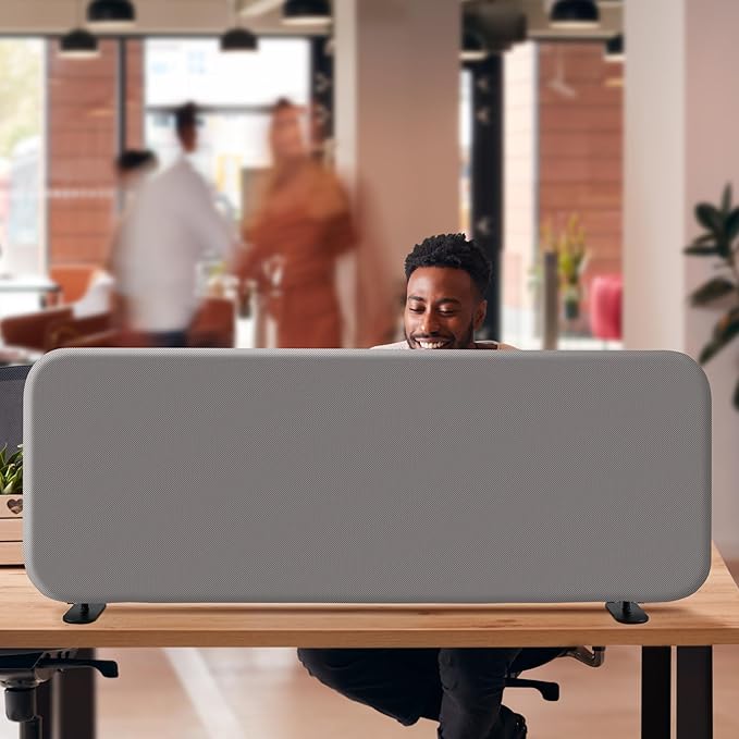 DECOLAB Desk Dividers, Standing Table Divider Panel Partition by DECOLAB