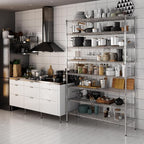 Regal Altair 18" Deep x 54" Wide x 86" Height Wire Shelving Kit | 8-Tier | NSF - Image 2