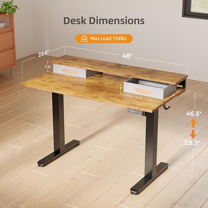 Claiks Electric Standing Desk - Image 3
