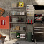 Regal Altair 14" Deep x 42" Wide x 86" Height Wire Shelving Kit | 5-Tier | NSF - Image 2