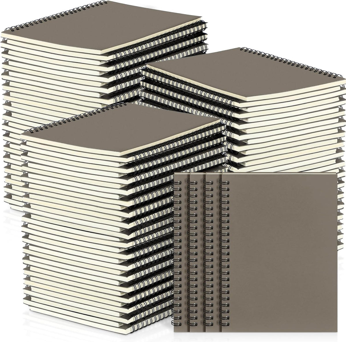 Yahenda 54 Pcs Spiral Notebook Bulk A5 Journal Lined 8.3'' x 5.5'' Writing