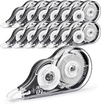JEFURE 12 Pcs Correction Tape, 39.37 Ft White Wrong Out Tear-Resistant Bulk by JEFURE