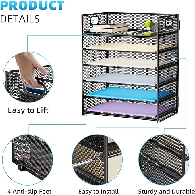Marbrasse 2 Pack Desk Organizer - Image 3