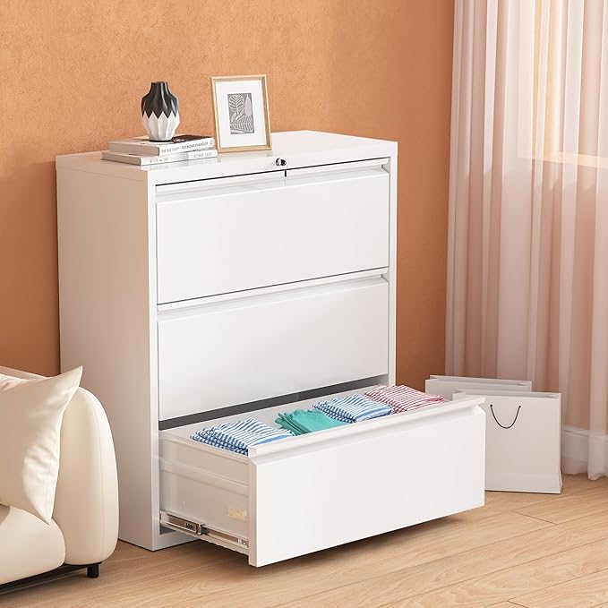 Pataku Metal Lateral File Cabinet - Image 9