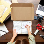 Eupako 12x9x3" Brown Shipping Boxes Corrugated Box Mailers 20 Pack Cardboard - Image 4