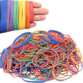Rubber Bands Assorted Size 0.4bl Colourful Rubber Bands Office Supplies Size#64 by YOUOWO