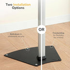 Mount-It! iPad Kiosk Stand, Anti-Theft Floor Stand - Image 8